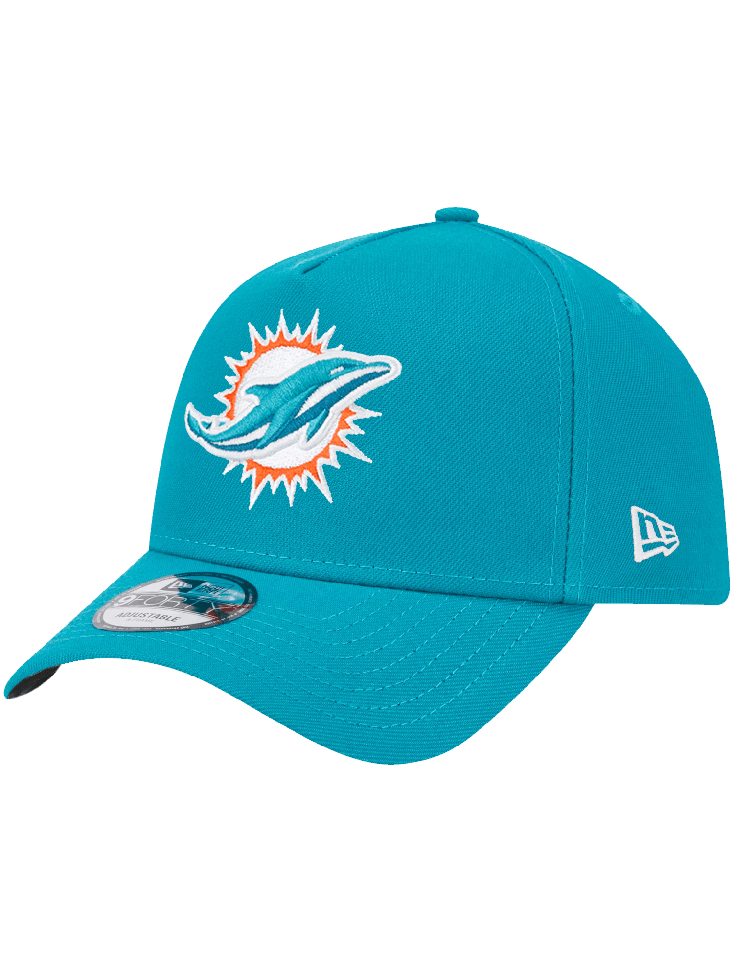 New Era Caps Miami Dolphins New Era NFL Team 9FORTY A-Frame Snapback Hat - Teal