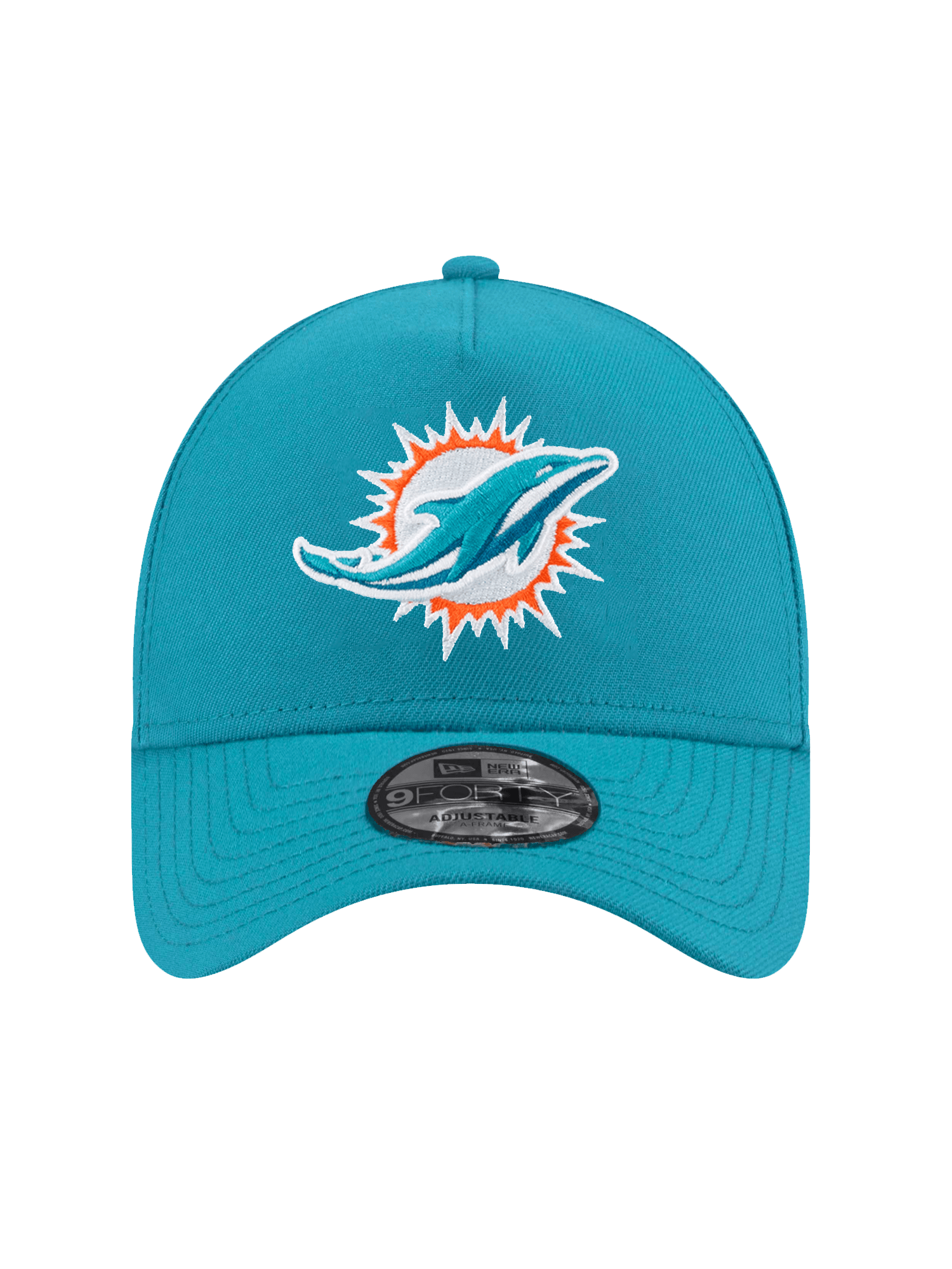 New Era Caps Miami Dolphins New Era NFL Team 9FORTY A-Frame Snapback Hat - Teal