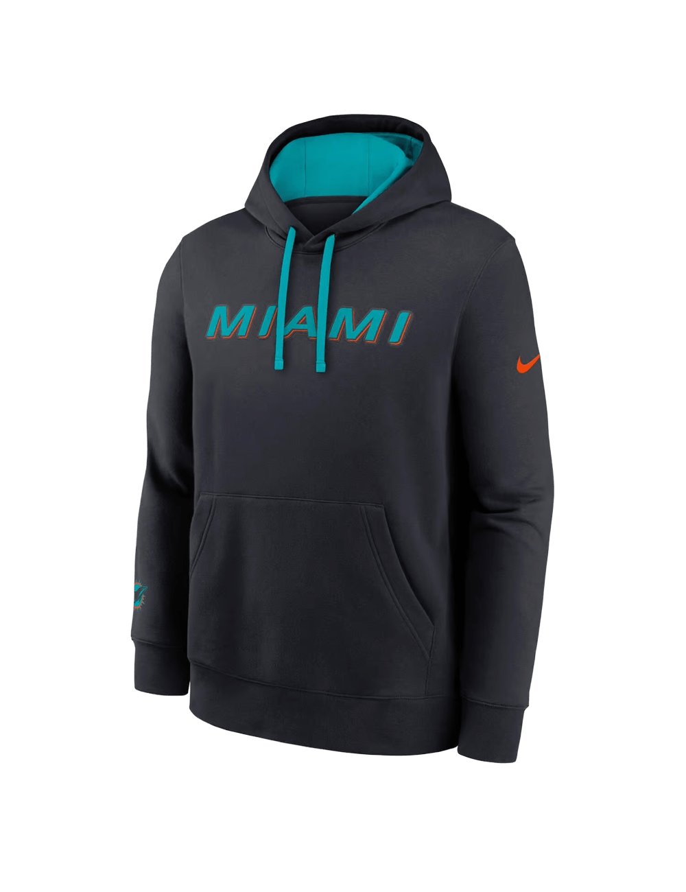 Nike Jumpers Miami Dolphins Nike NFL Rivalries Fleece Hoodie Jumper