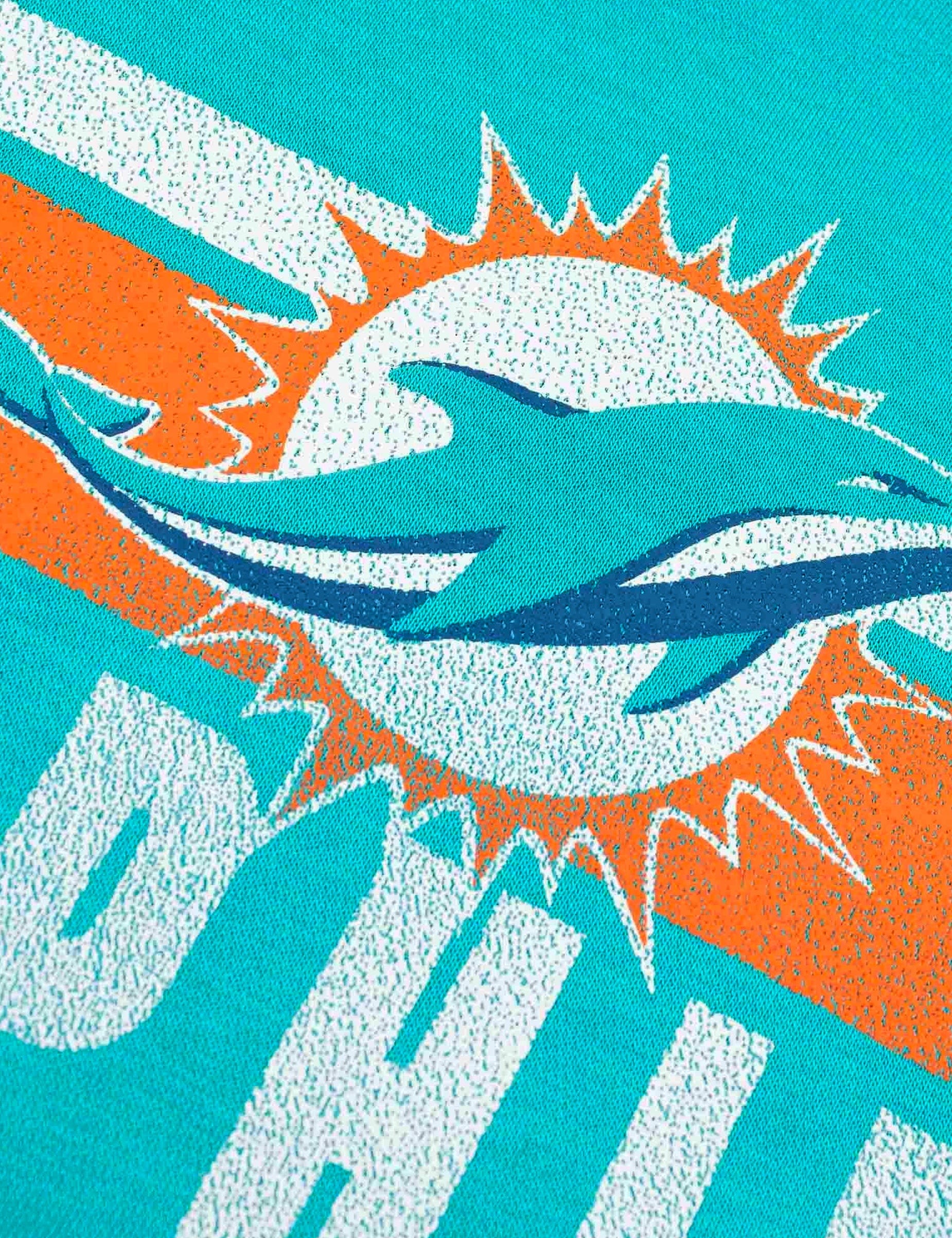 Nike Jumpers Miami Dolphins Nike NFL Team Stripes Hoodie Jumper - Aqua