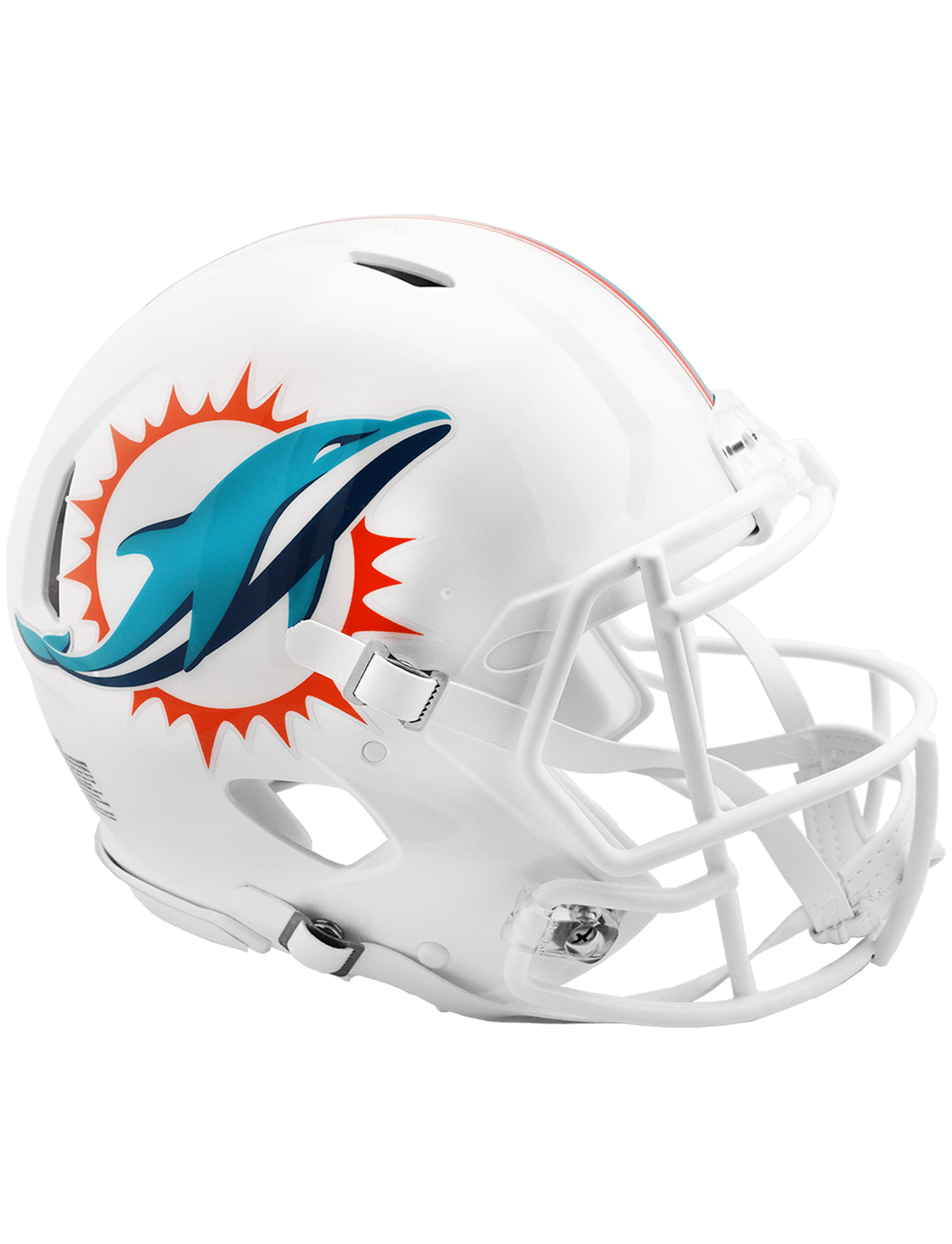 Riddell Helmets Miami Dolphins Riddell NFL Speed Authentic Full Size Helmet