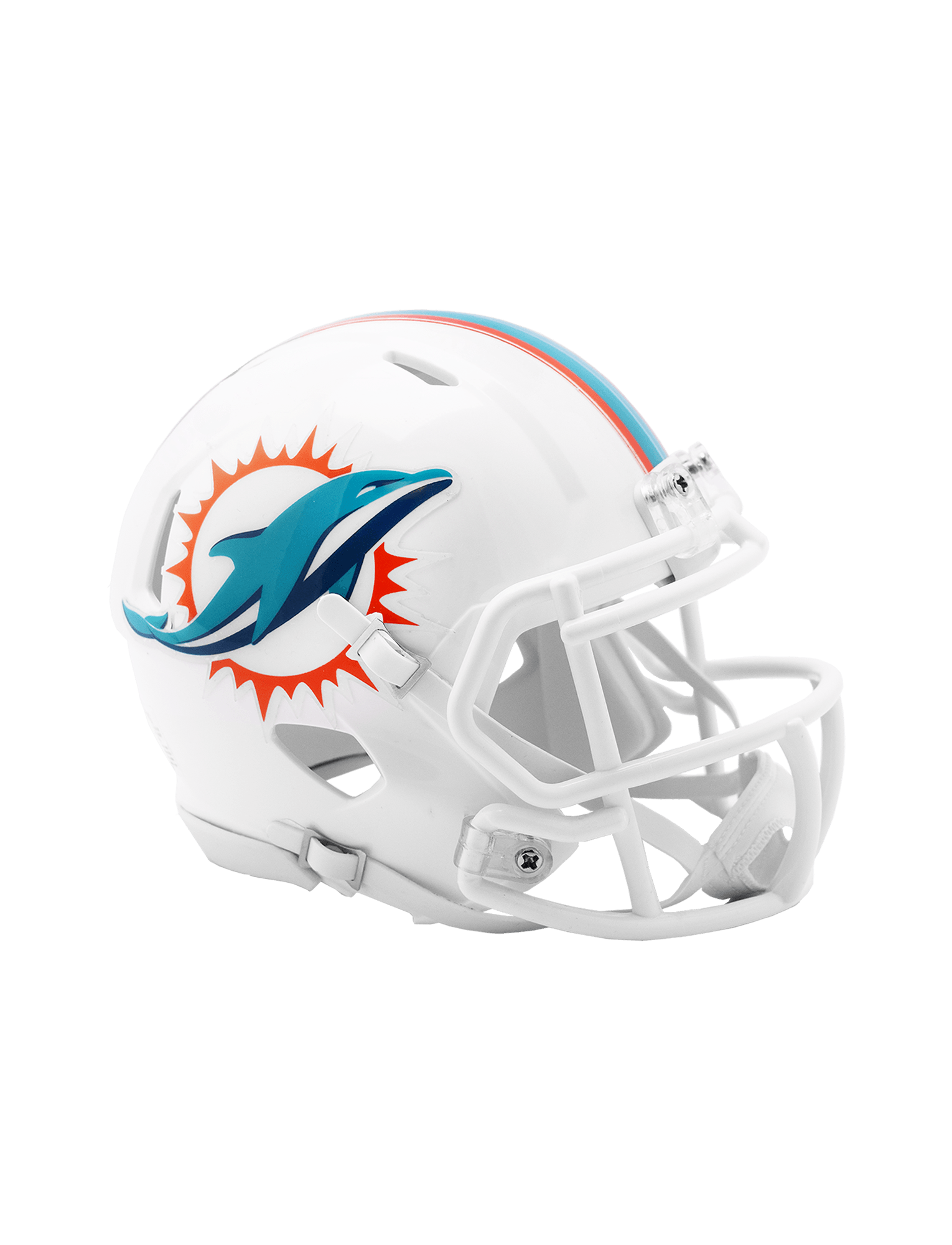 Riddell Helmets Miami Dolphins Riddell NFL Speed Replica Mini Size Helmet
