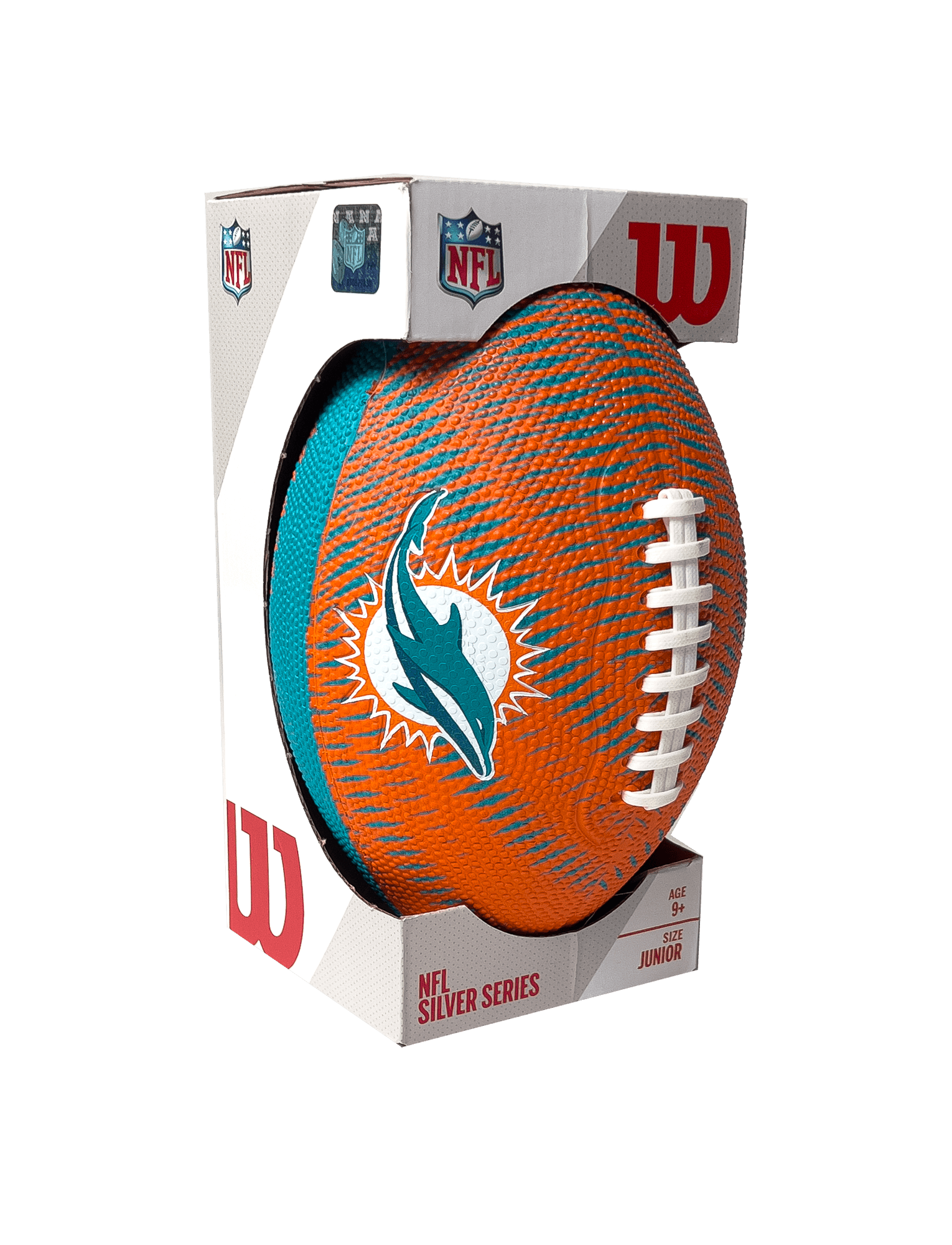 Wilson Sporting Goods Balls Miami Dolphins Wilson NFL Team Tailgate Junior Football