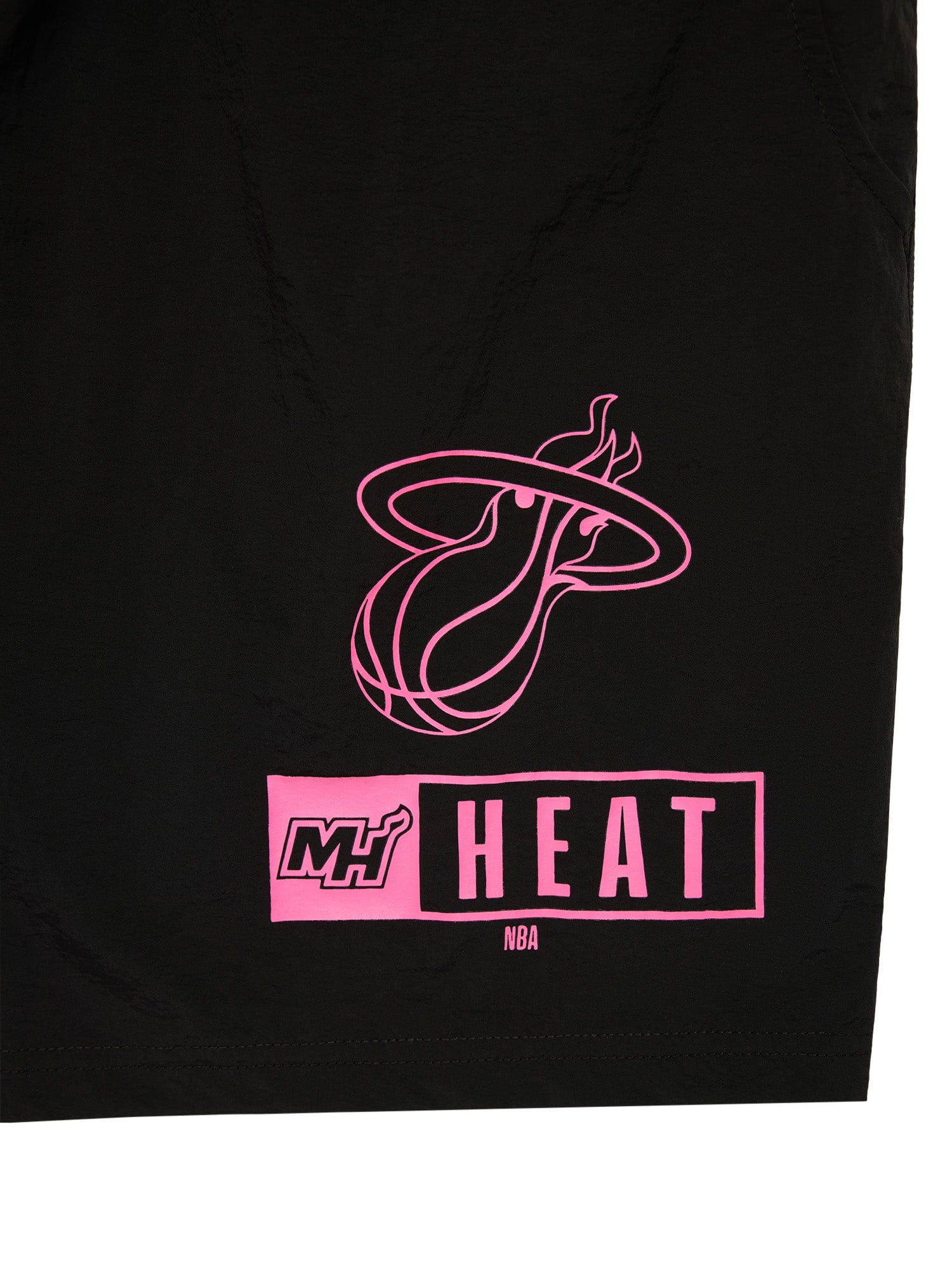 NBA Essentials Shorts Miami Heat NBA Essentials Spencer Nylon Shorts - Black