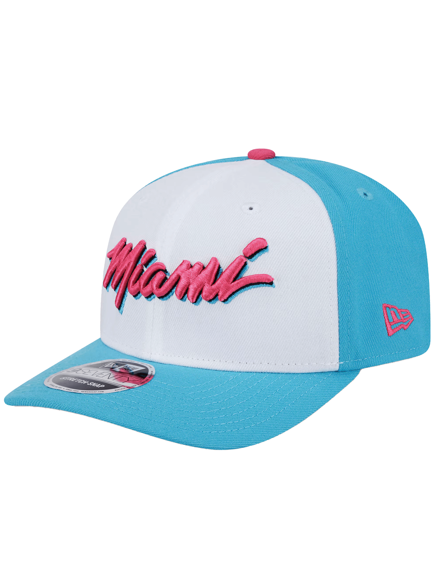 New Era Caps Miami Heat New Era NBA 24-25 City Edition 9SEVENTY Snapback Hat