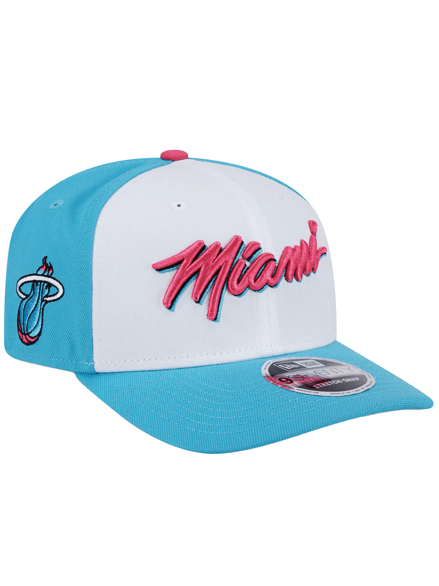 New Era Caps Miami Heat New Era NBA 24-25 City Edition 9SEVENTY Snapback Hat