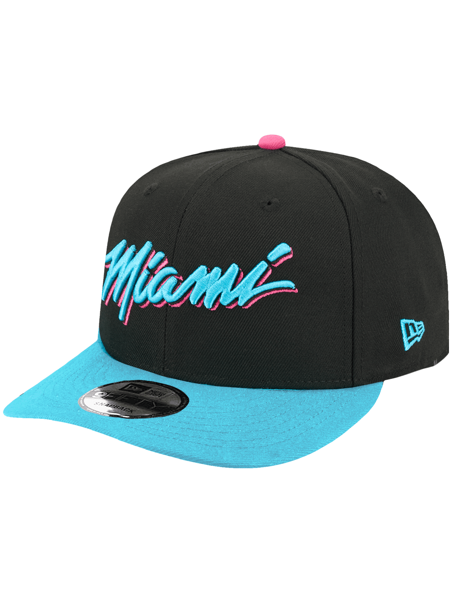 New Era Caps Miami Heat New Era NBA 25-26 City Edition 9FIFTY Pre-Curved Snapback Hat