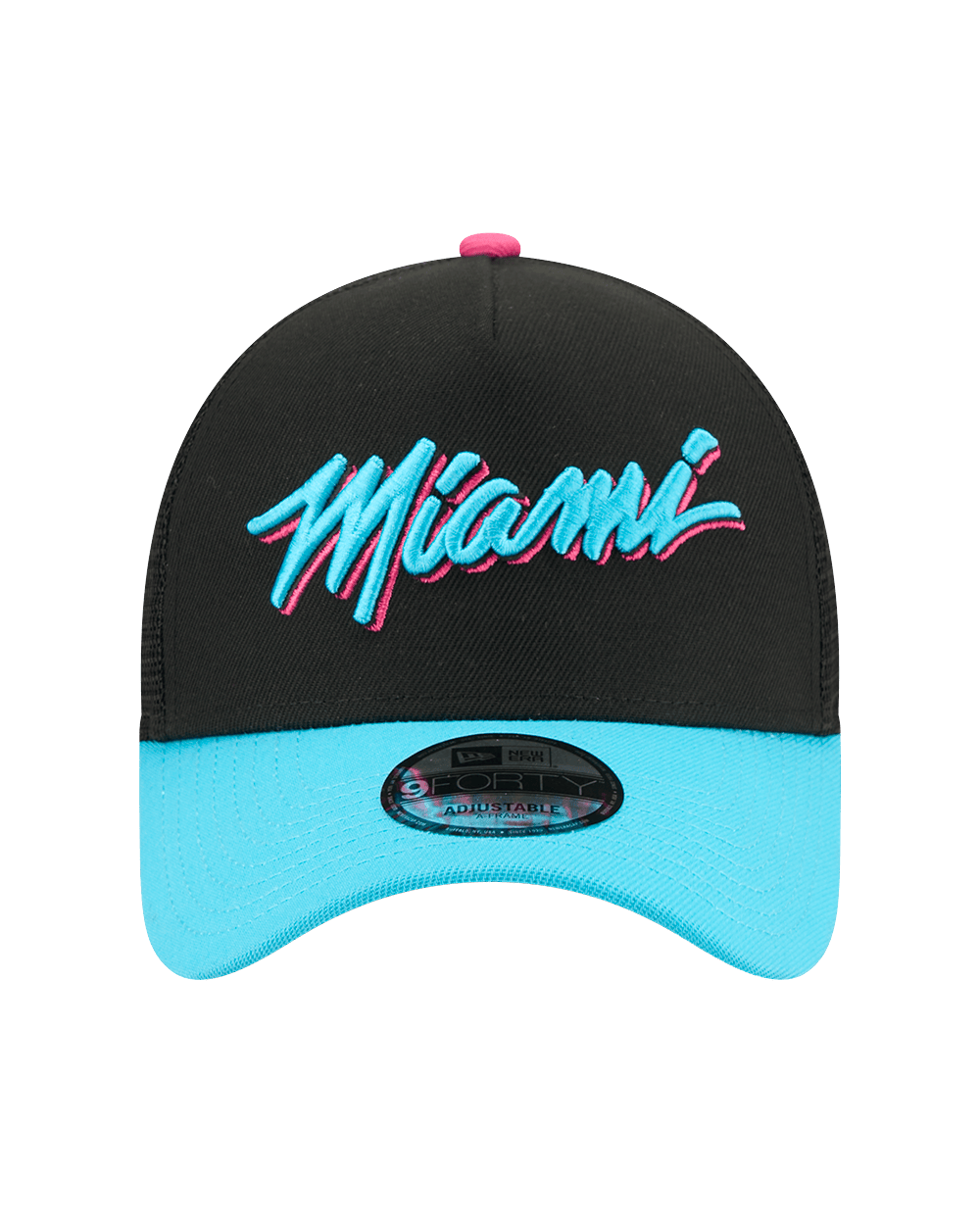 New Era Caps Miami Heat New Era NBA 25-26 City Edition 9FORTY A-Frame Snapback Hat