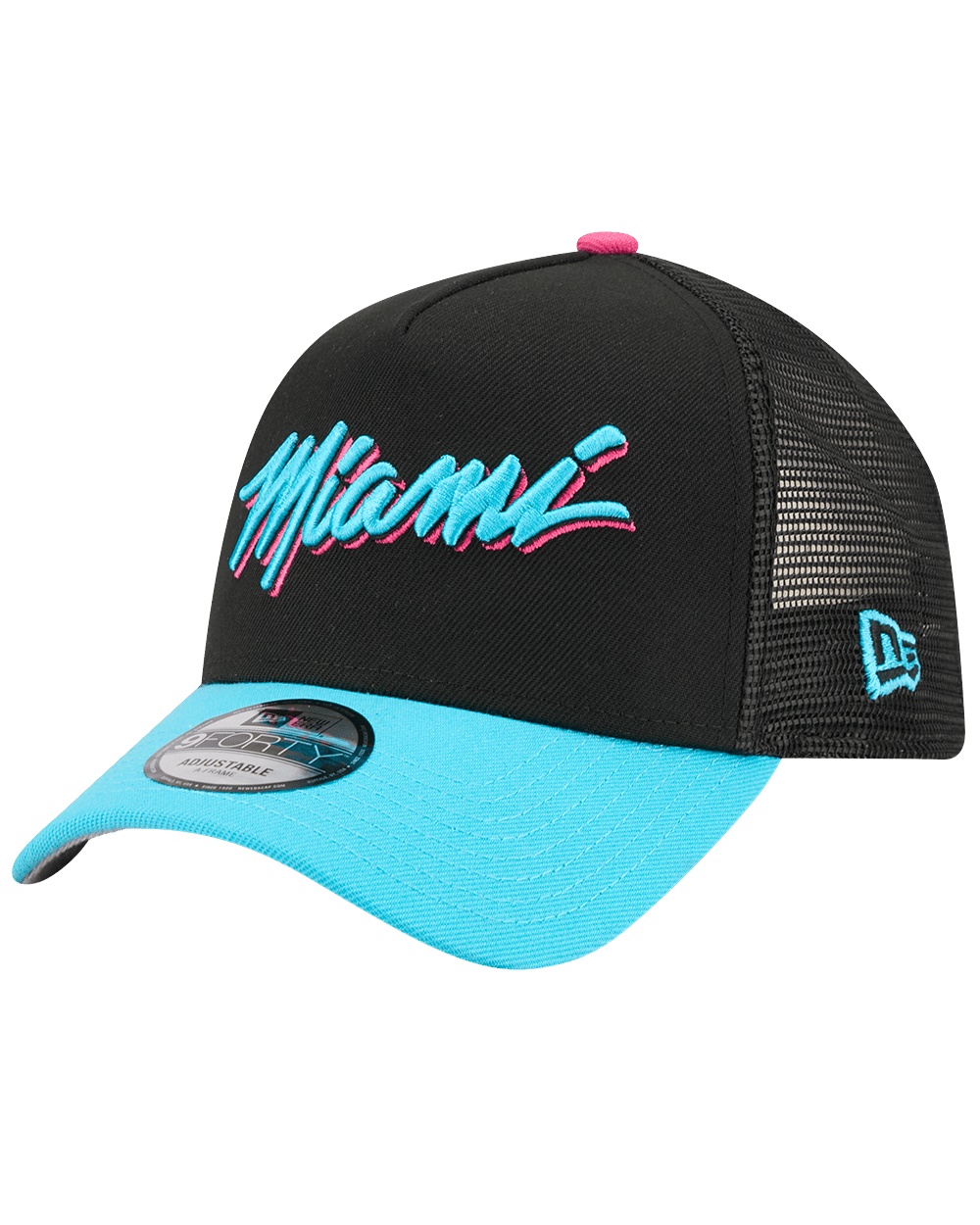 New Era Caps Miami Heat New Era NBA 25-26 City Edition 9FORTY A-Frame Snapback Hat