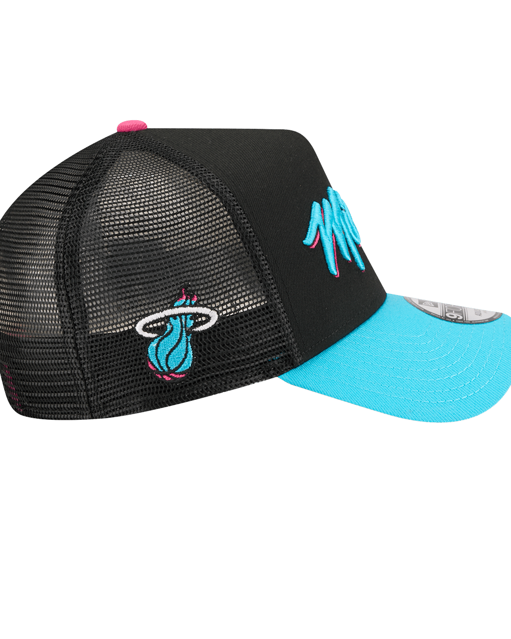New Era Caps Miami Heat New Era NBA 25-26 City Edition 9FORTY A-Frame Snapback Hat