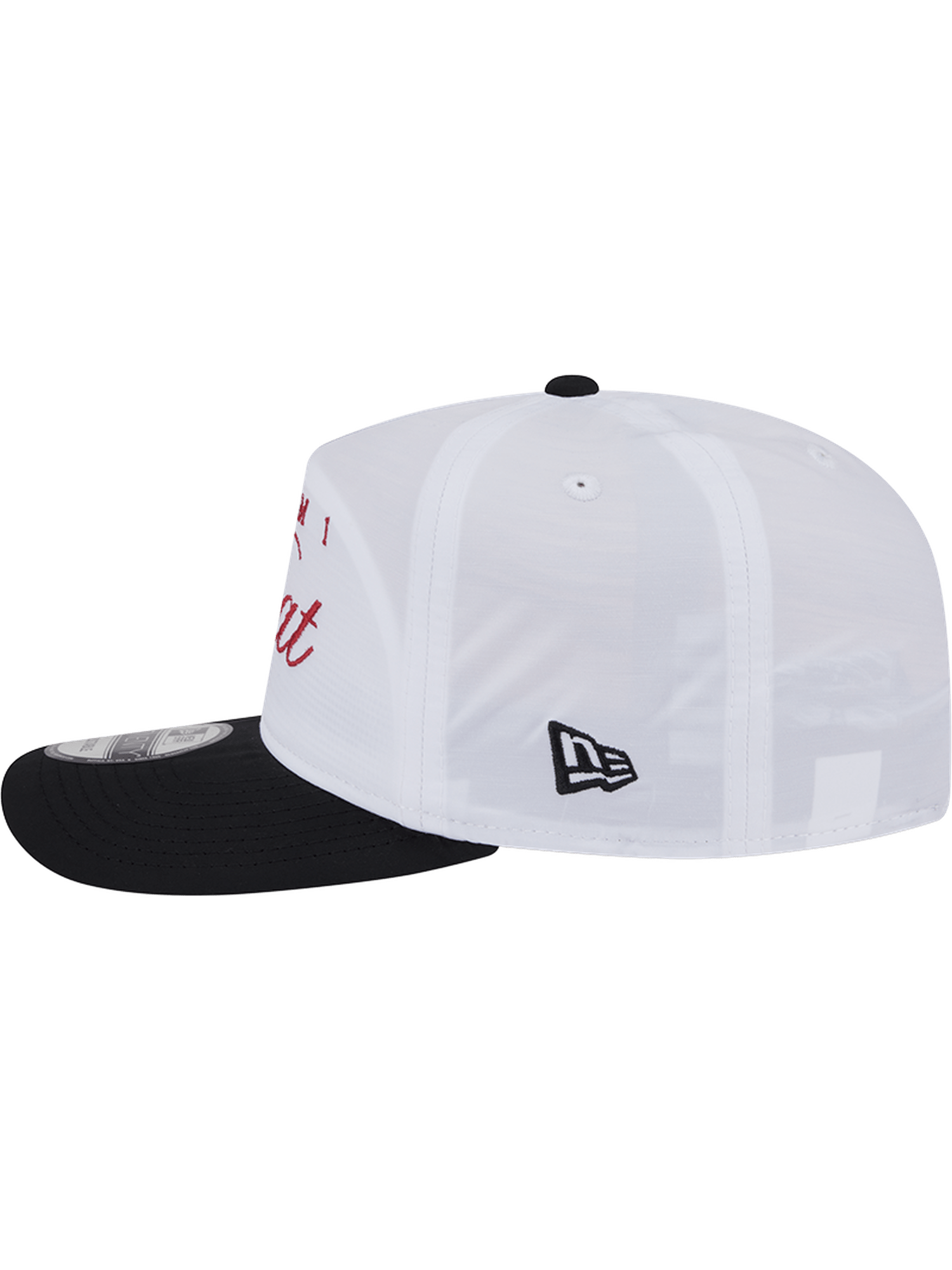 New Era Caps Miami Heat New Era NBA 25 Draft 19TWENTY A-Frame Pre-Curved Hat - White