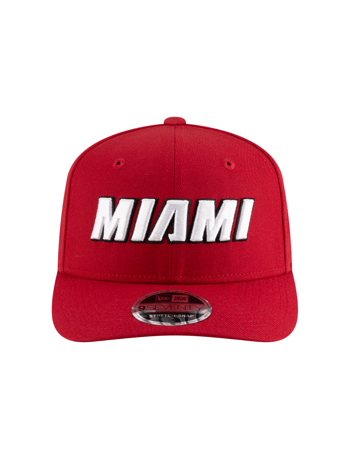 New Era Caps Miami Heat New Era NBA Statement 9SEVENTY Stretch-Snapback Hat