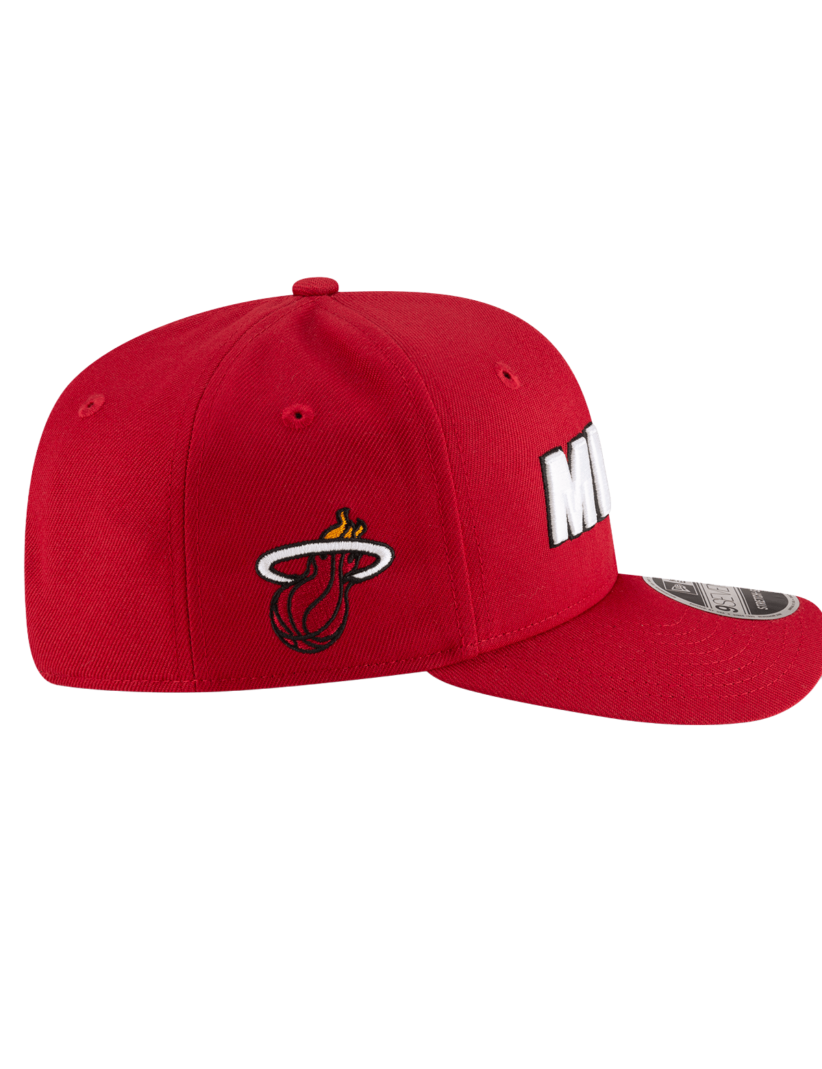 New Era Caps Miami Heat New Era NBA Statement 9SEVENTY Stretch-Snapback Hat