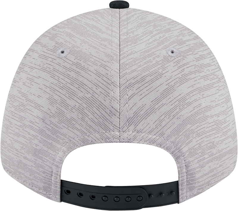New Era Caps Miami Heat New Era NBA Team Active Digi-Tech 9FORTY Snapback Hat - Graphite Grey