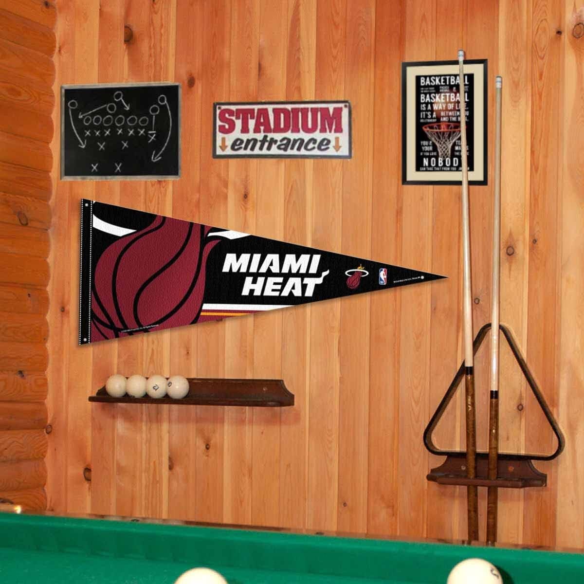 Wincraft Pennants Miami Heat Wincraft NBA 12 x 30" Premium Felt Pennant
