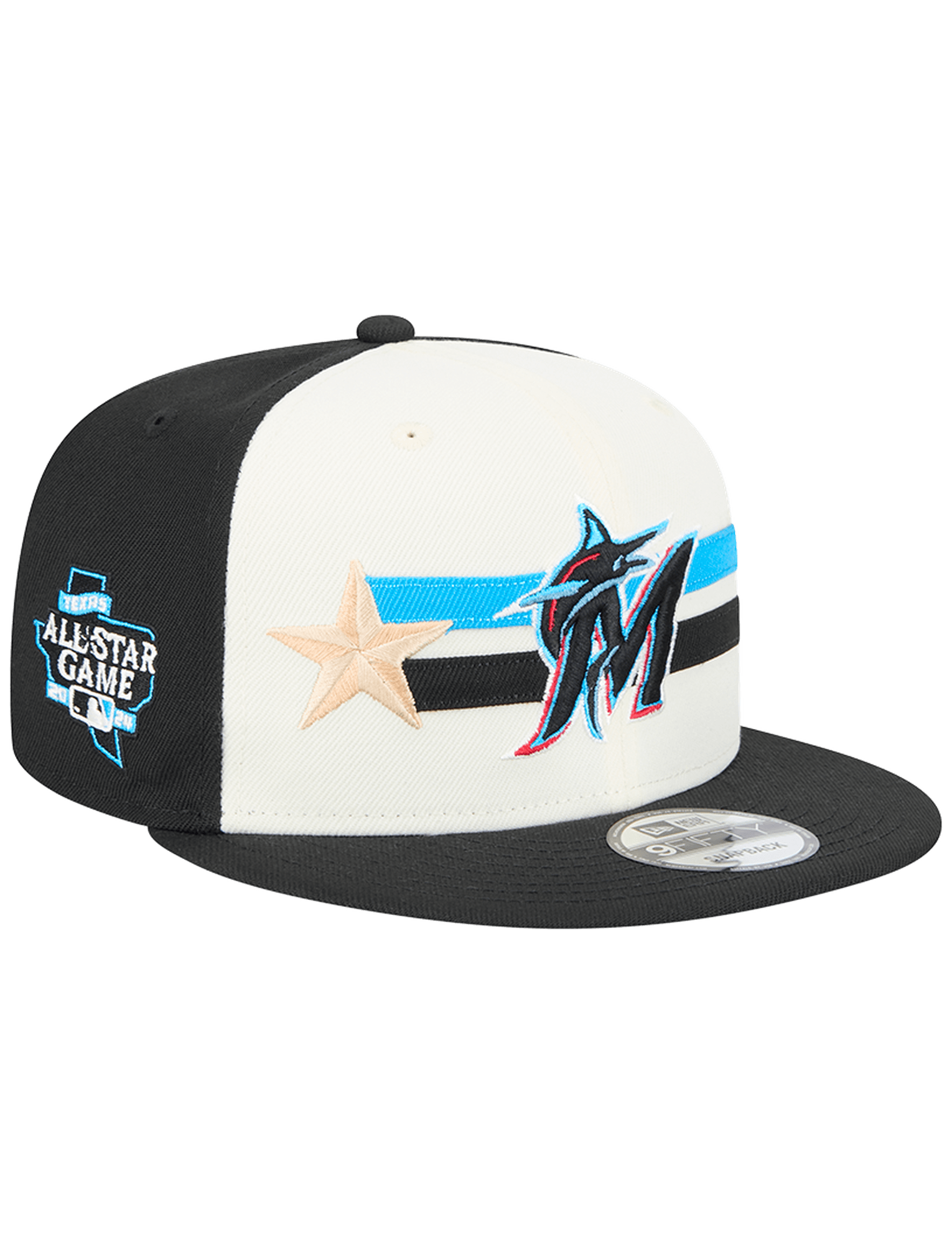 New Era Caps Miami Marlins New Era MLB 24 All-Star Workout 9FIFTY Snapback Hat