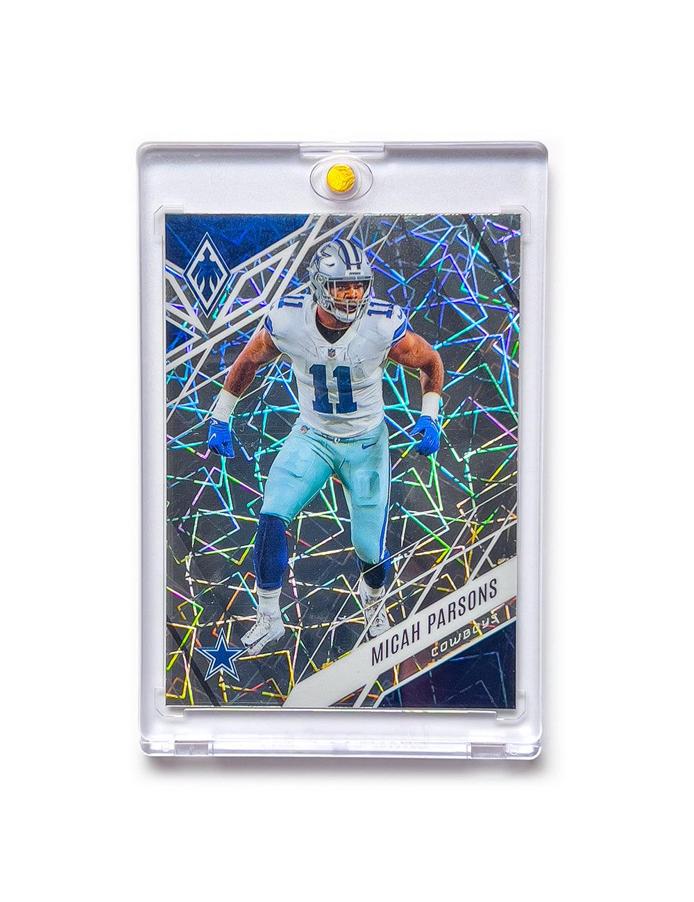 Panini Cards Micah Parsons Dallas Cowboys Panini NFL Phoenix Silver Lazer Card