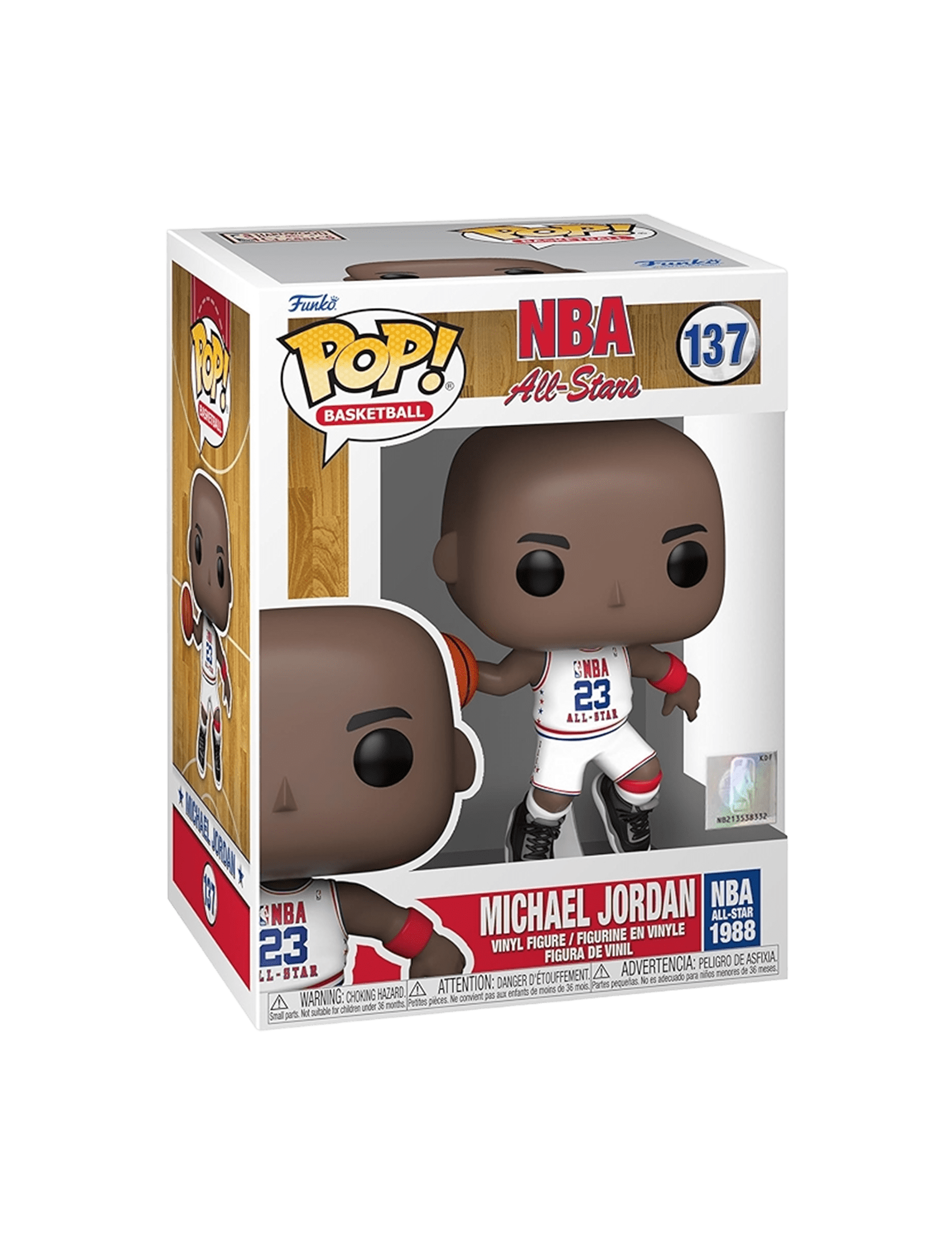 Funko Figures Michael Jordan Chicago Bulls Funko NBA All-Star Vinyl Pop Figure - 137
