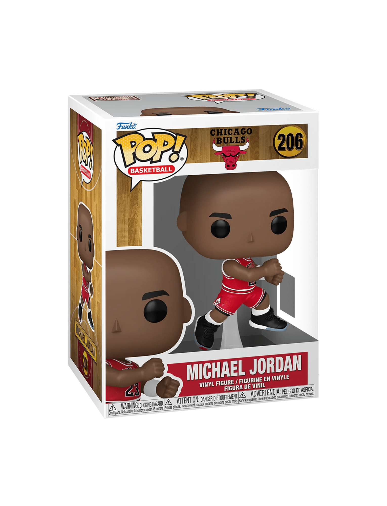 Funko Figures Michael Jordan Chicago Bulls Funko NBA The Shot Vinyl Pop Figure - 206