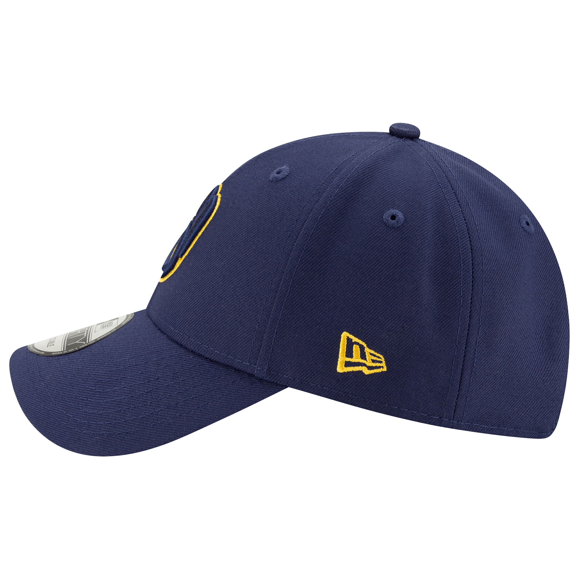 New Era Caps Milwaukee Brewers New Era MLB Team 9FORTY Snapback Hat - Navy