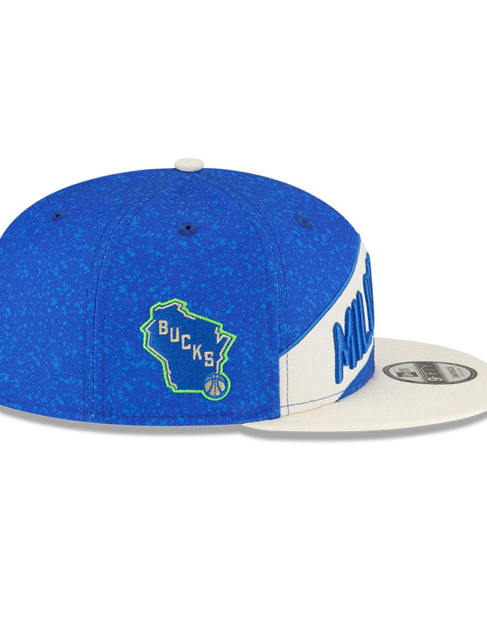 New Era Caps Milwaukee Bucks New Era NBA 24 City Edition 9FIFTY Snapback Hat