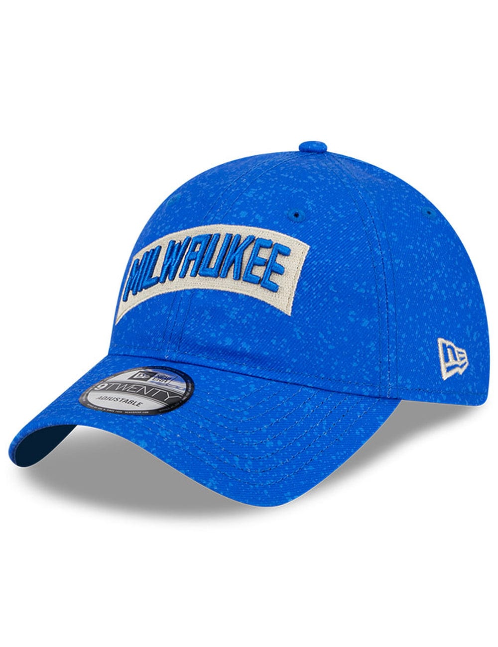 New Era Caps Milwaukee Bucks New Era NBA 24 City Edition 9TWENTY Strapback Hat