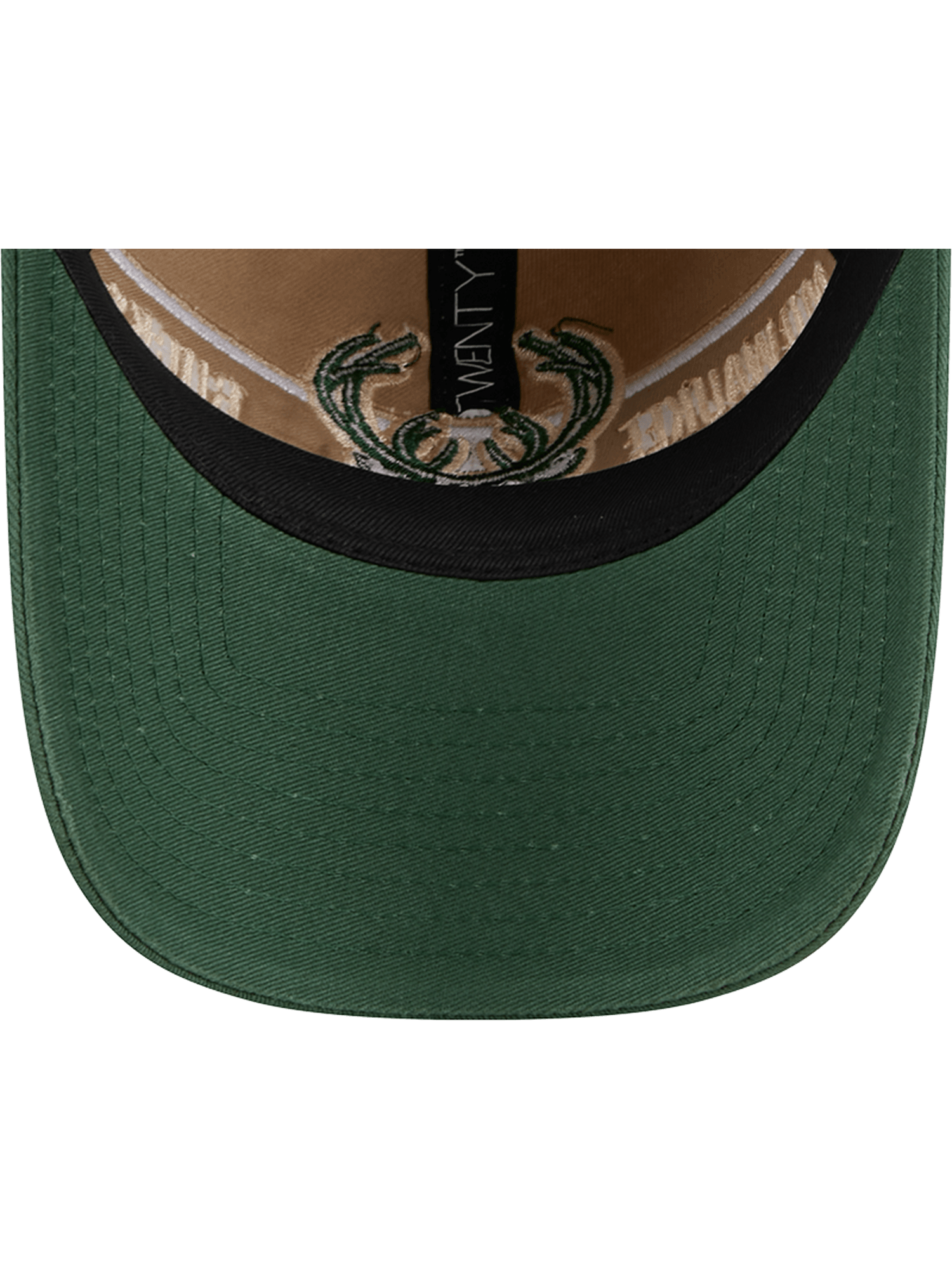 New Era Caps Milwaukee Bucks New Era NBA 24 Draft 9TWENTY Strapback Hat - Tan