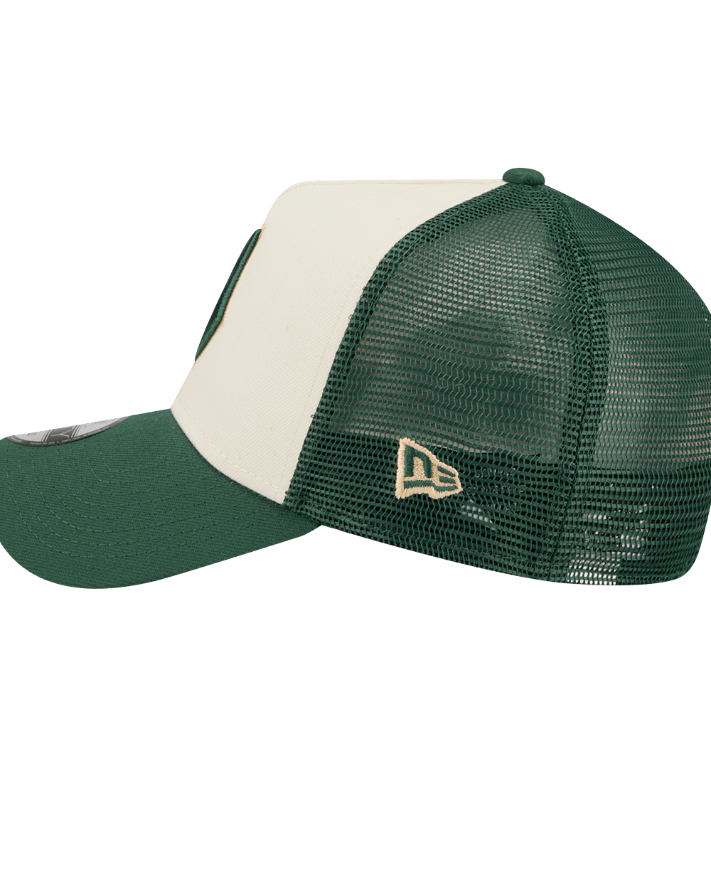 New Era Caps Milwaukee Bucks New Era NBA 25-26 City Edition 9FORTY A-Frame Snapback Hat