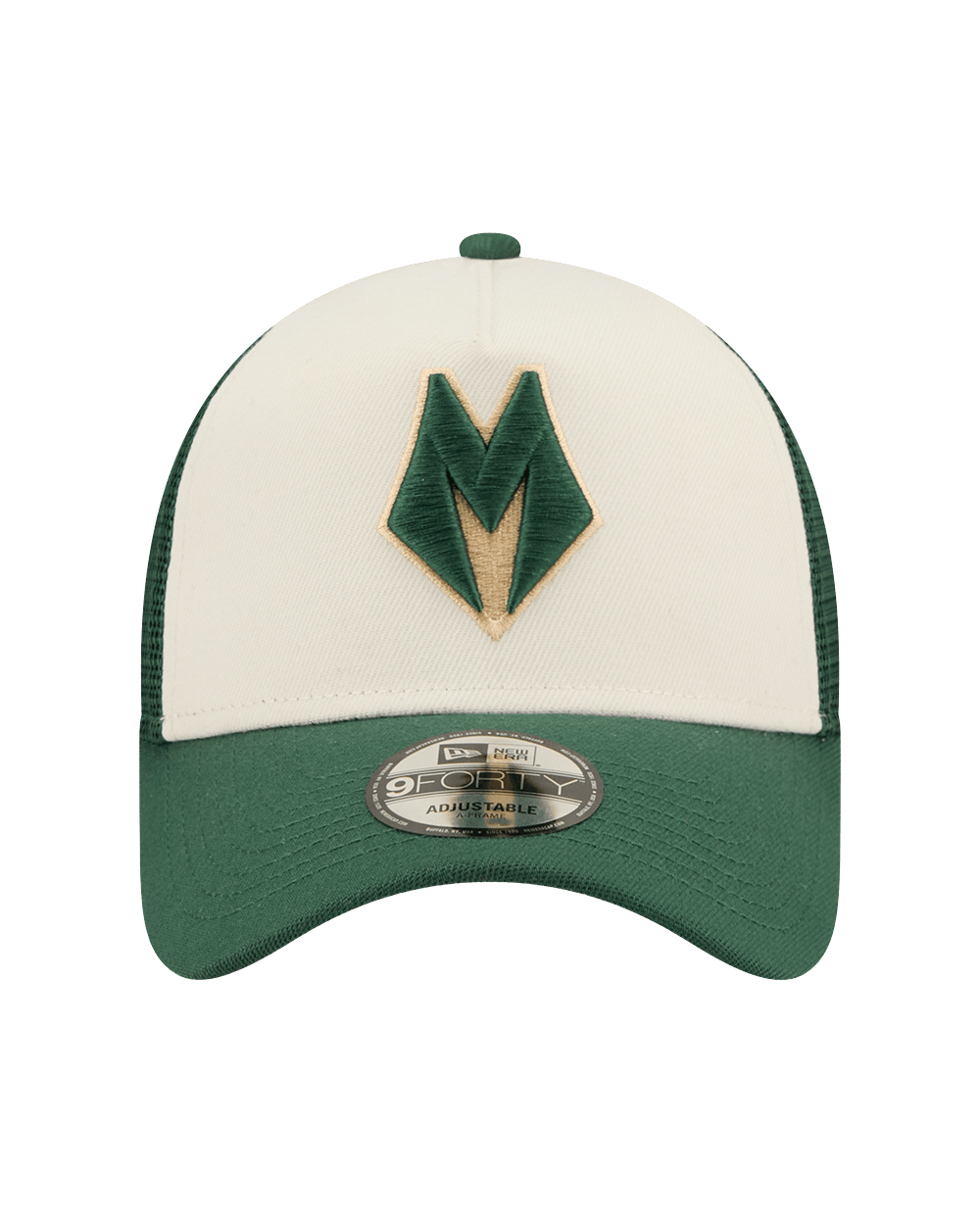 New Era Caps Milwaukee Bucks New Era NBA 25-26 City Edition 9FORTY A-Frame Snapback Hat