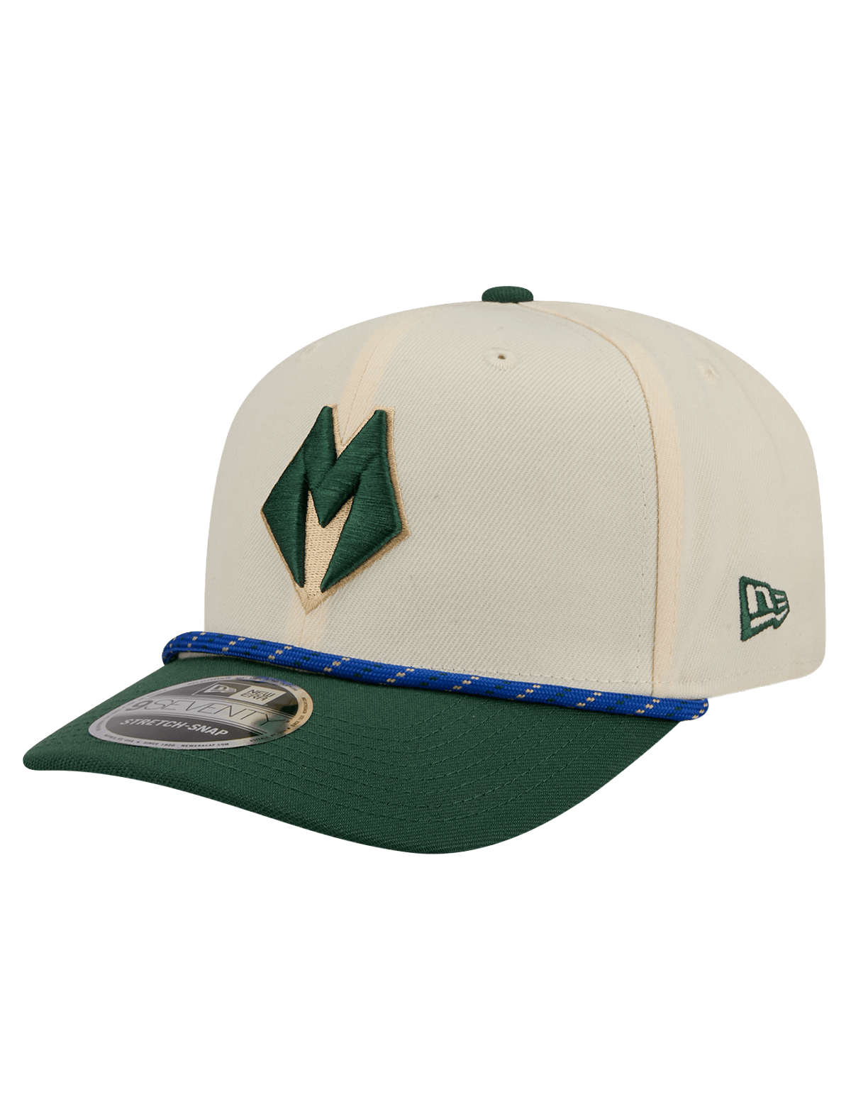 New Era Caps Milwaukee Bucks New Era NBA 25-26 City Edition 9SEVENTY Stretch Snapback Hat