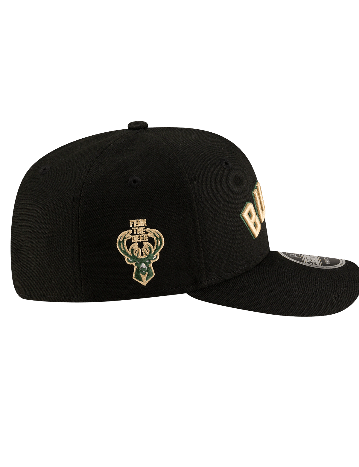 New Era Caps Milwaukee Bucks New Era NBA Statement 9SEVENTY Stretch-Snapback Hat