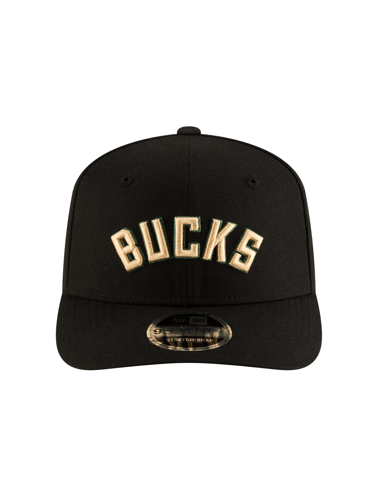 New Era Caps Milwaukee Bucks New Era NBA Statement 9SEVENTY Stretch-Snapback Hat