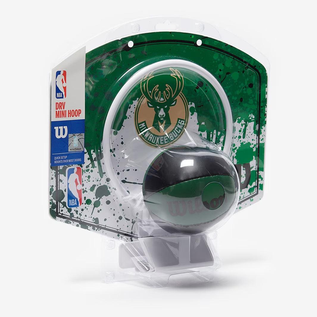 Wilson Sporting Goods Accessories Milwaukee Bucks Wilson NBA Mini Hoop Indoor Basketball Backboard