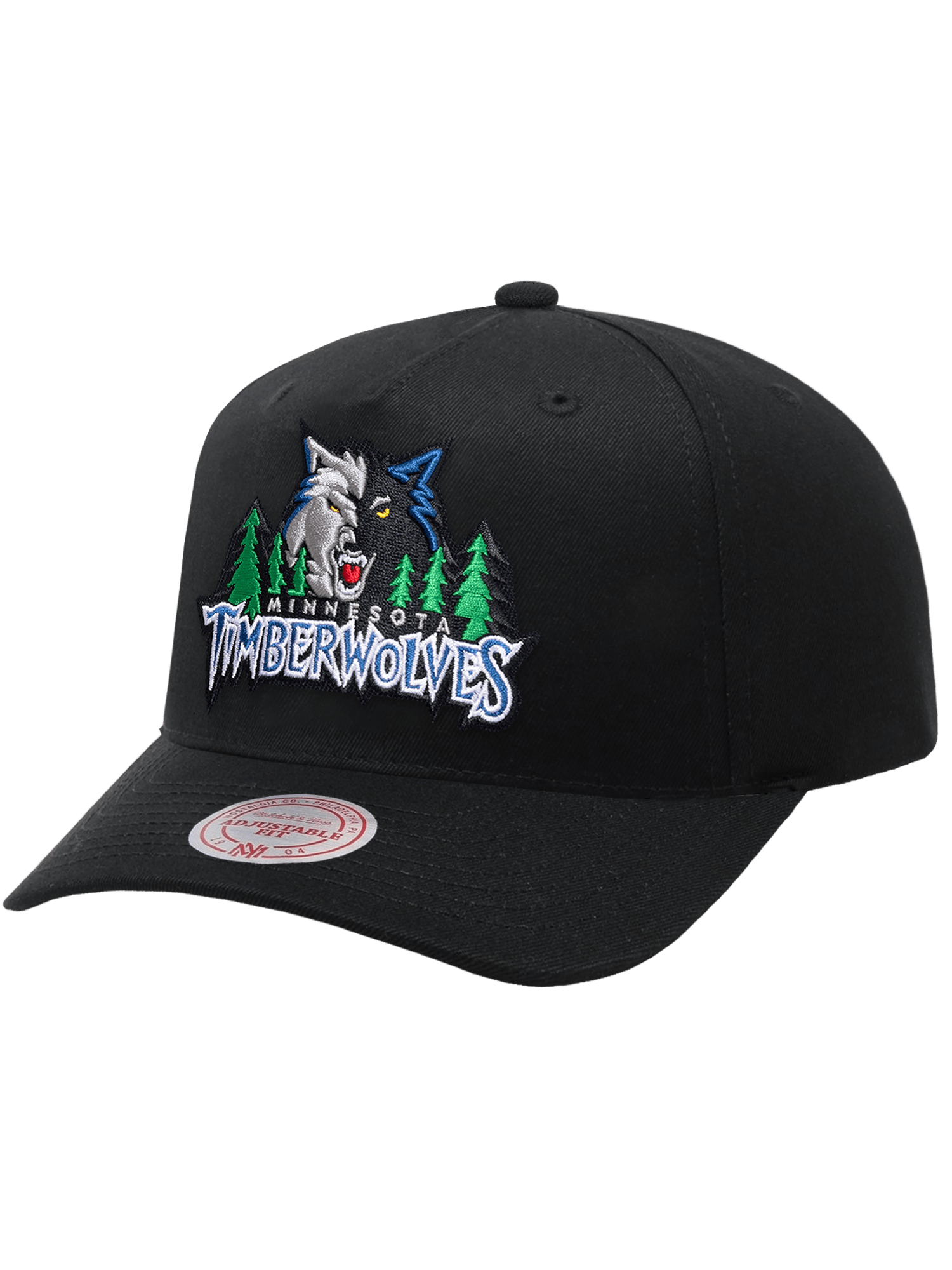 Mitchell And Ness Caps Minnesota Timberwolves Mitchell & Ness NBA HWC MVP Snapback Hat - Black