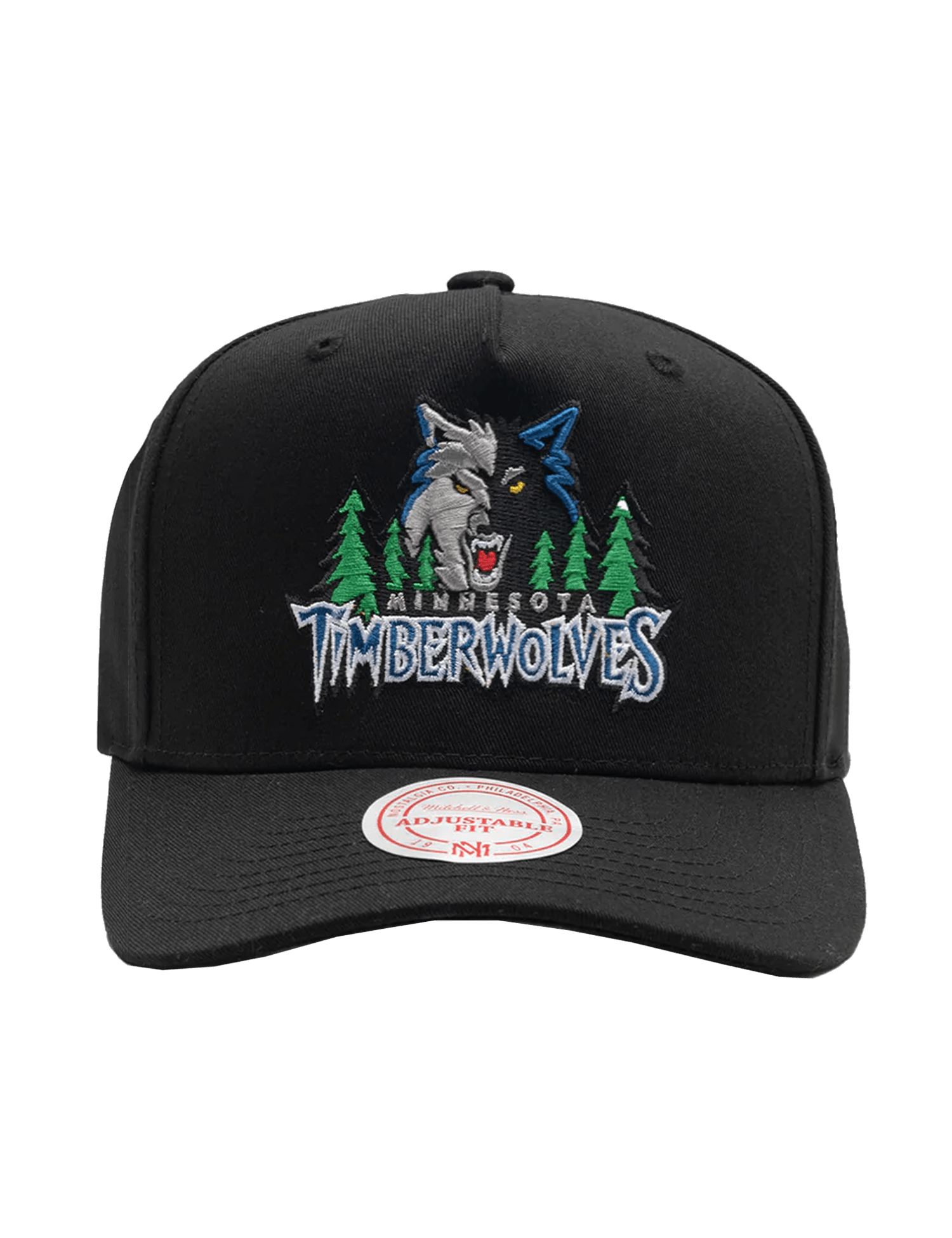 Mitchell And Ness Caps Minnesota Timberwolves Mitchell & Ness NBA HWC MVP Snapback Hat - Black