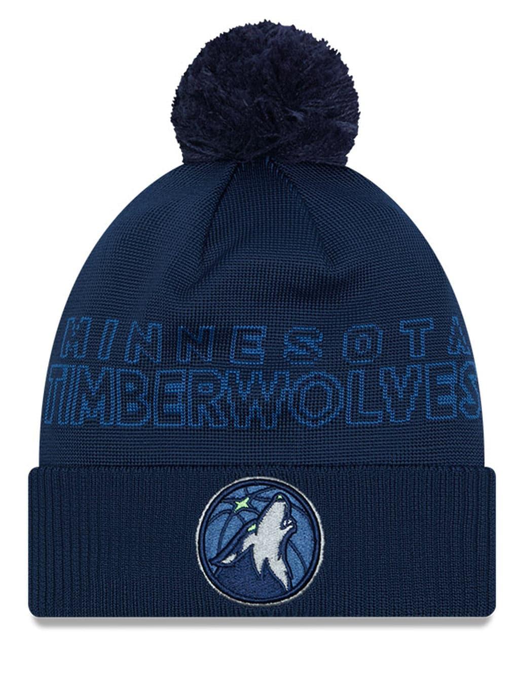 New Era Beanies Minnesota Timberwolves New Era NBA 23 Draft Knit Beanie - Navy