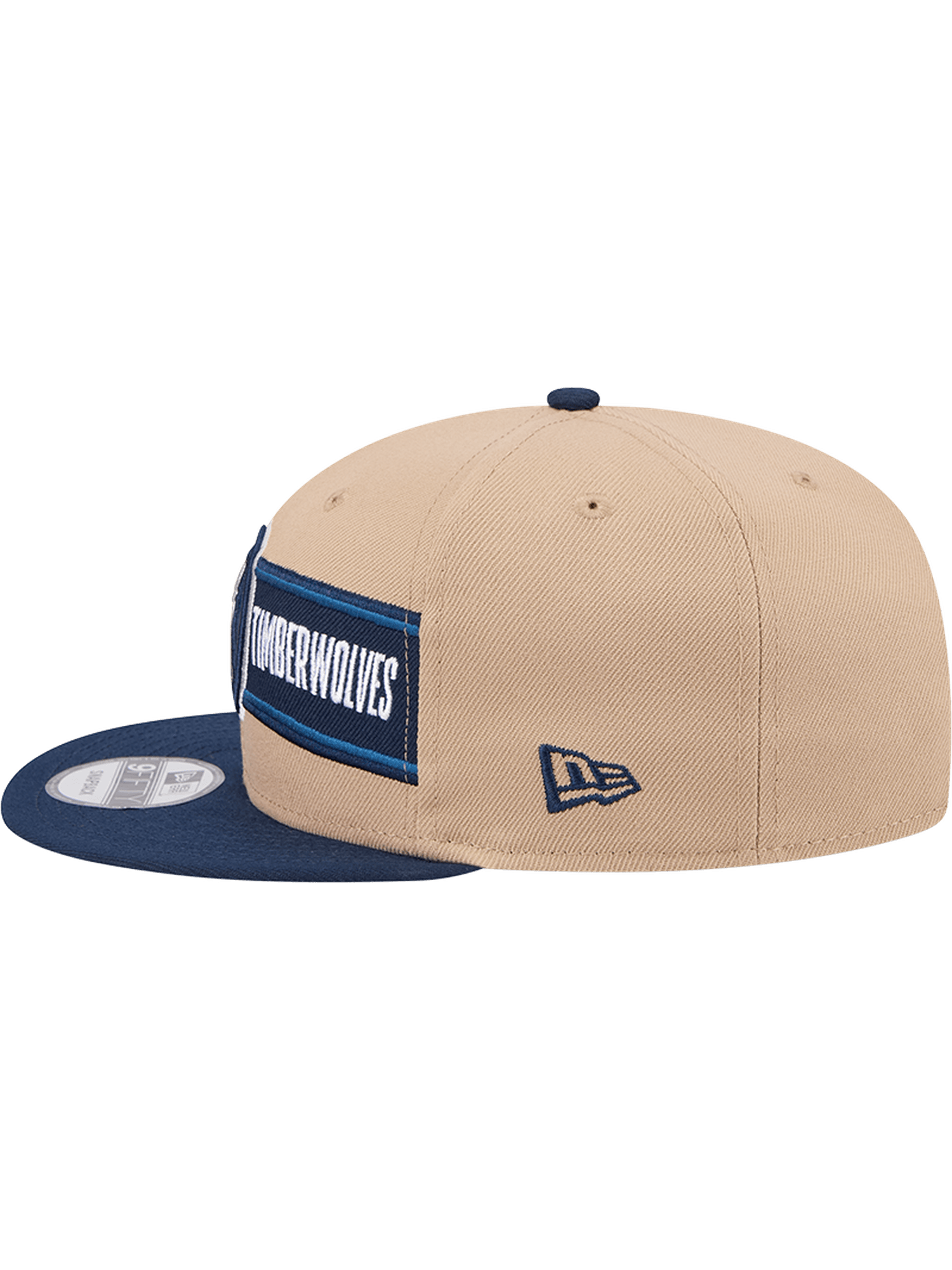 New Era Caps Minnesota Timberwolves New Era NBA 24 Draft 9FIFTY Snapback Hat - Tan