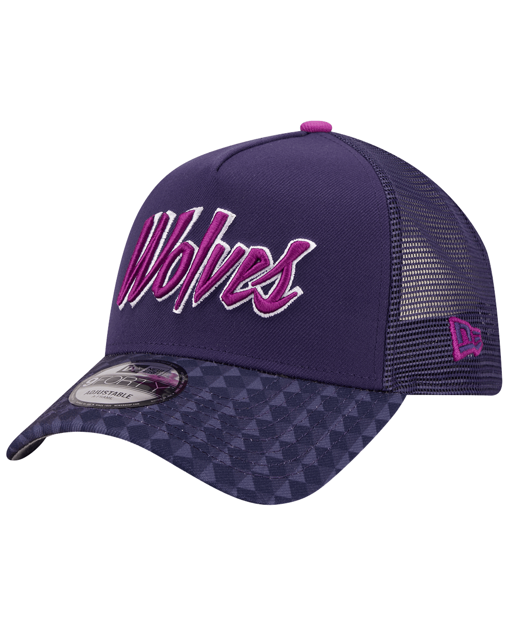 New Era Caps Minnesota Timberwolves New Era NBA 25-26 City Edition 9FORTY A-Frame Snapback Hat