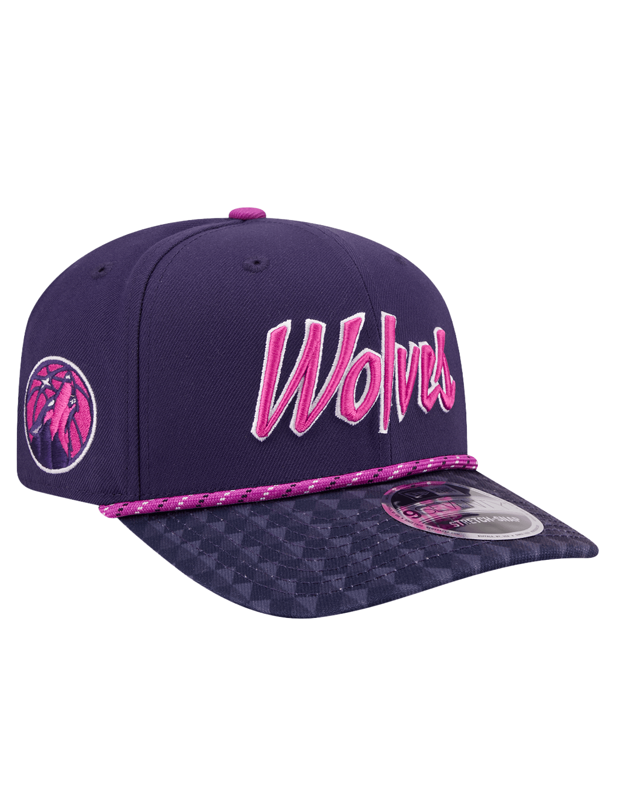 New Era Caps Minnesota Timberwolves New Era NBA 25-26 City Edition 9SEVENTY Stretch Snapback Hat