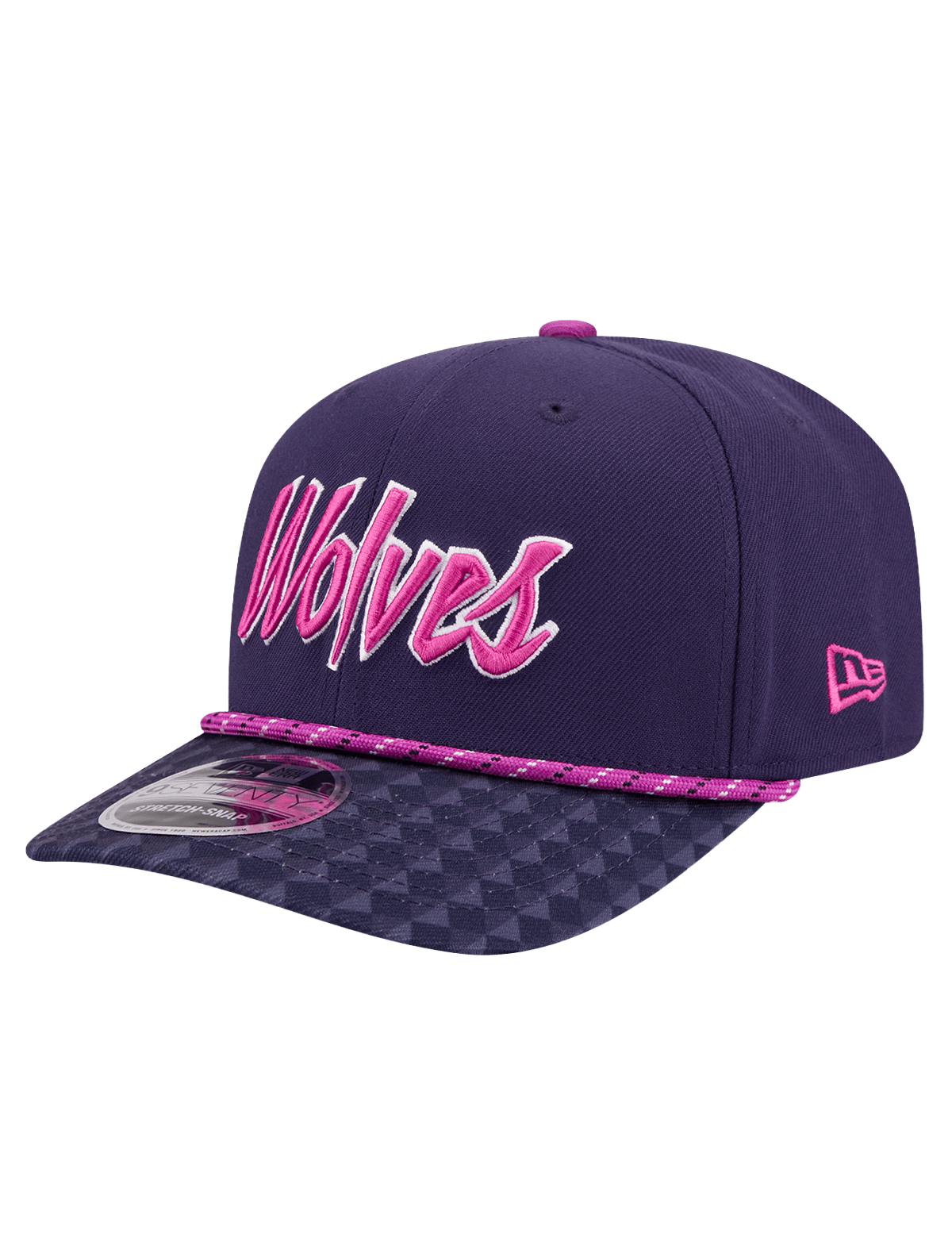 New Era Caps Minnesota Timberwolves New Era NBA 25-26 City Edition 9SEVENTY Stretch Snapback Hat