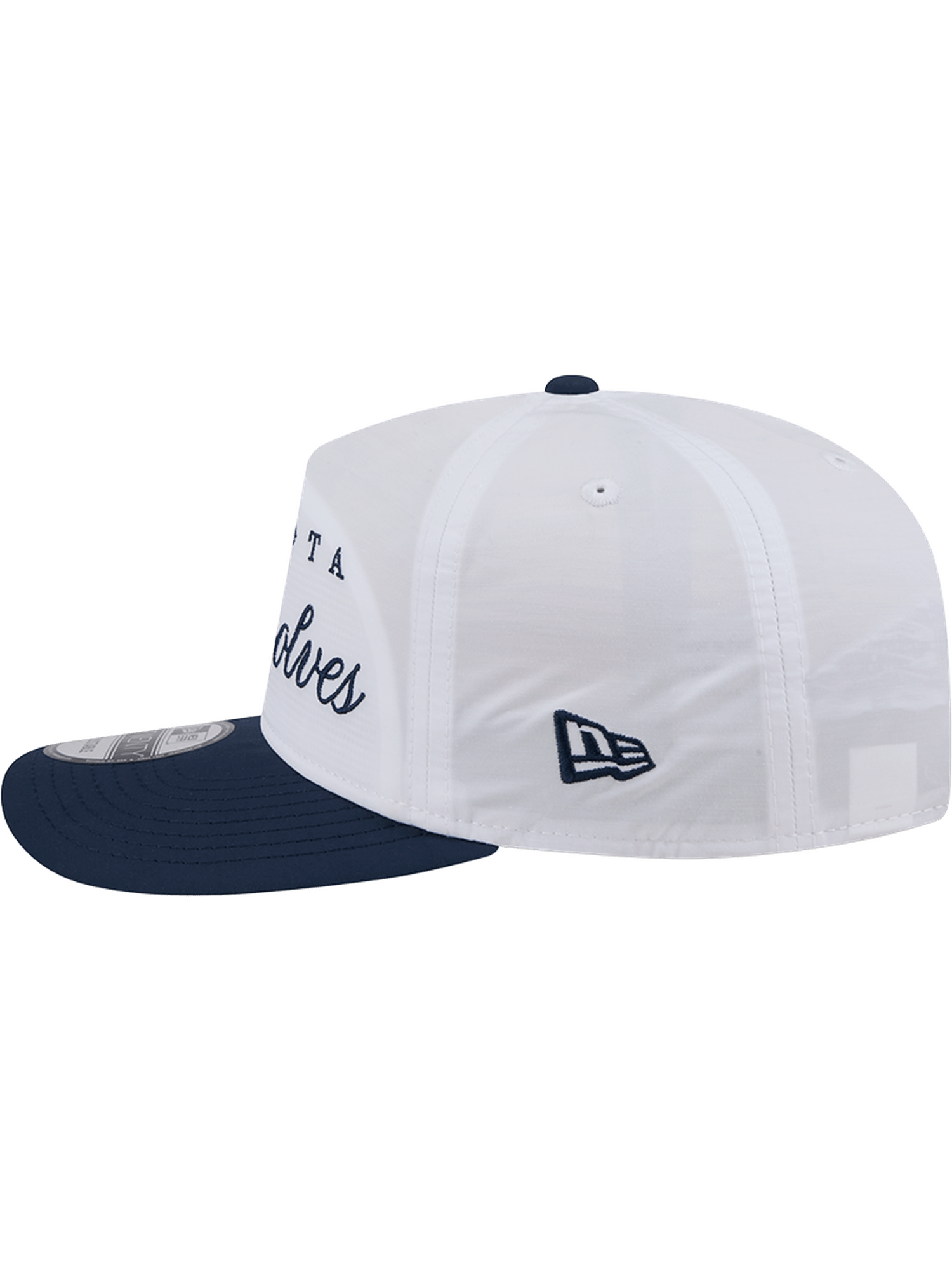 New Era Caps Minnesota Timberwolves New Era NBA 25 Draft 19TWENTY A-Frame Pre-Curved Hat - White