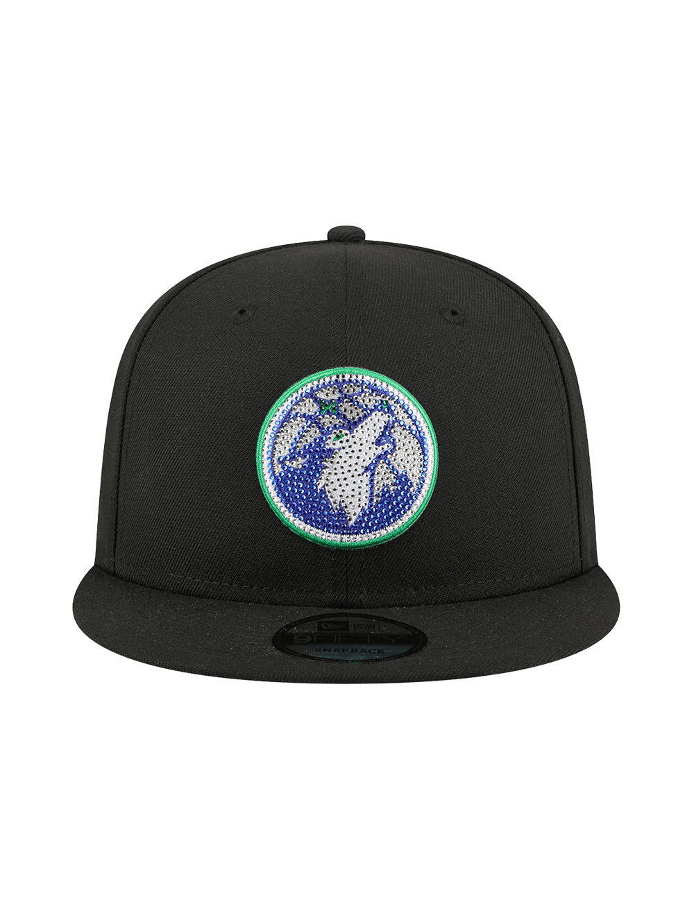 New Era Caps OSFM Minnesota Timberwolves New Era NBA 26 Draft 9FIFTY Snapback Hat - Black