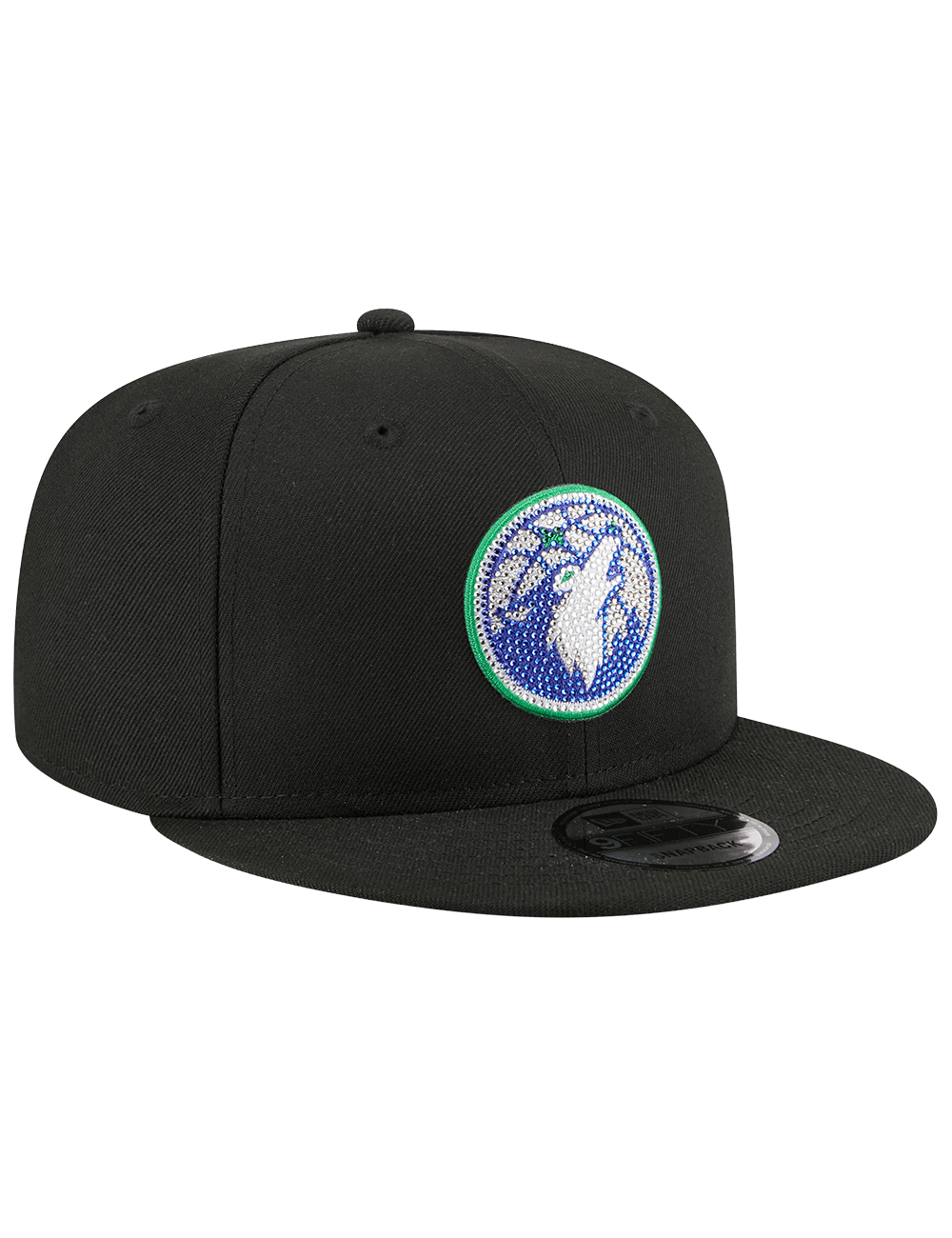 New Era Caps OSFM Minnesota Timberwolves New Era NBA 26 Draft 9FIFTY Snapback Hat - Black