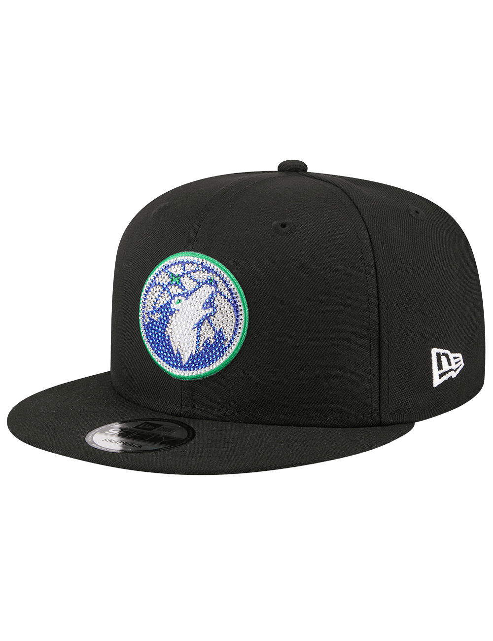 New Era Caps OSFM Minnesota Timberwolves New Era NBA 26 Draft 9FIFTY Snapback Hat - Black