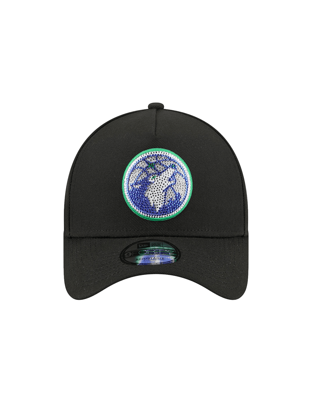 New Era Caps OSFM Minnesota Timberwolves New Era NBA 26 Draft 9FORTY A-Frame Snapback Hat - Black