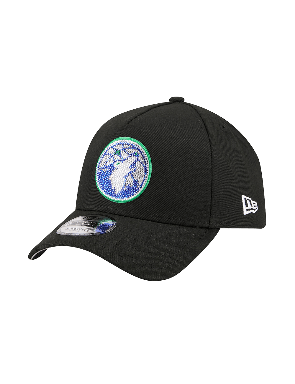 New Era Caps OSFM Minnesota Timberwolves New Era NBA 26 Draft 9FORTY A-Frame Snapback Hat - Black