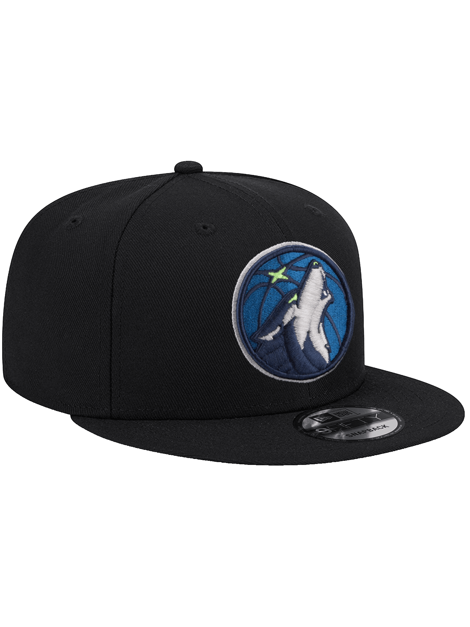 New Era Caps OSFA Minnesota Timberwolves New Era NBA Team 9FIFTY Snapback Hat - Black