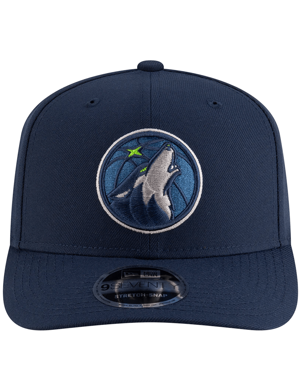 New Era Caps Minnesota Timberwolves New Era NBA Team 9SEVENTY Stretch-Snapback Hat - Navy