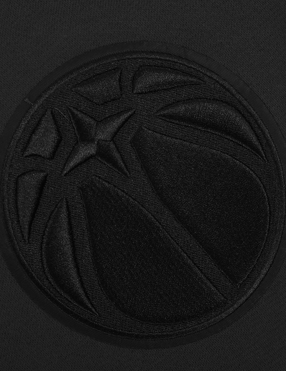 Pro Standard Jumpers Minnesota Timberwolves Pro Standard NBA Black On Black Drop Shoulder Hoodie Jumper