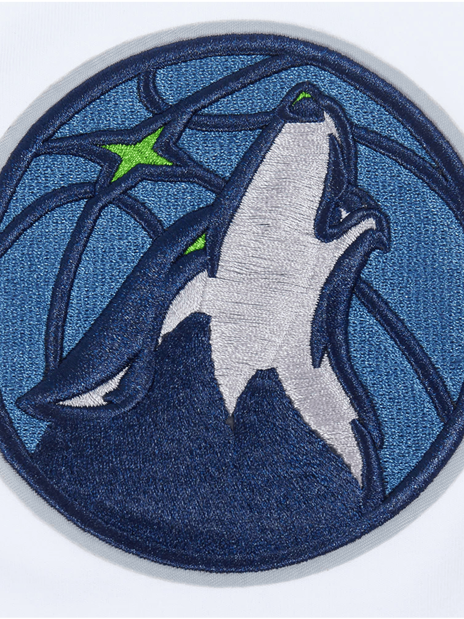Pro Standard T-Shirts Minnesota Timberwolves Pro Standard NBA Team Chenille Flex T-Shirt - White